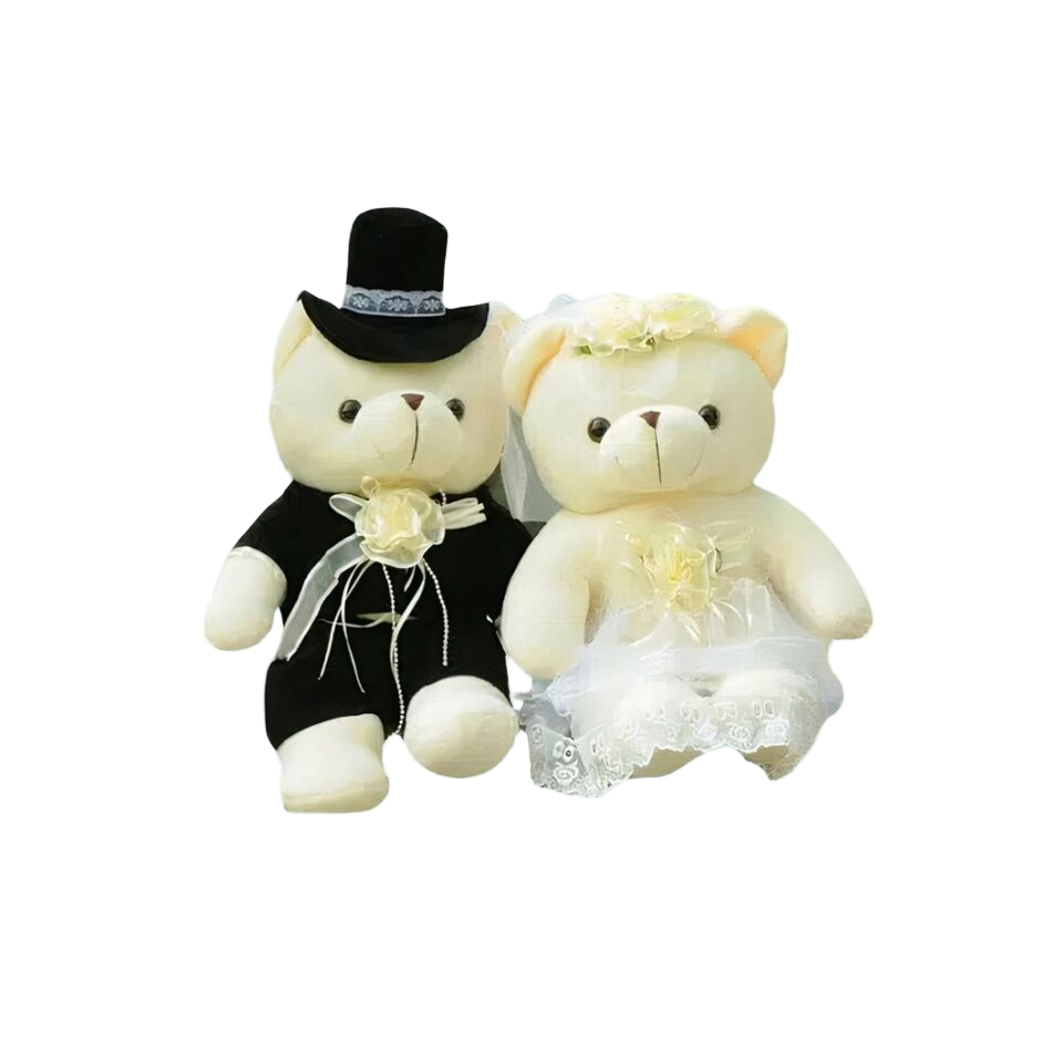 Ours en peluche romantique