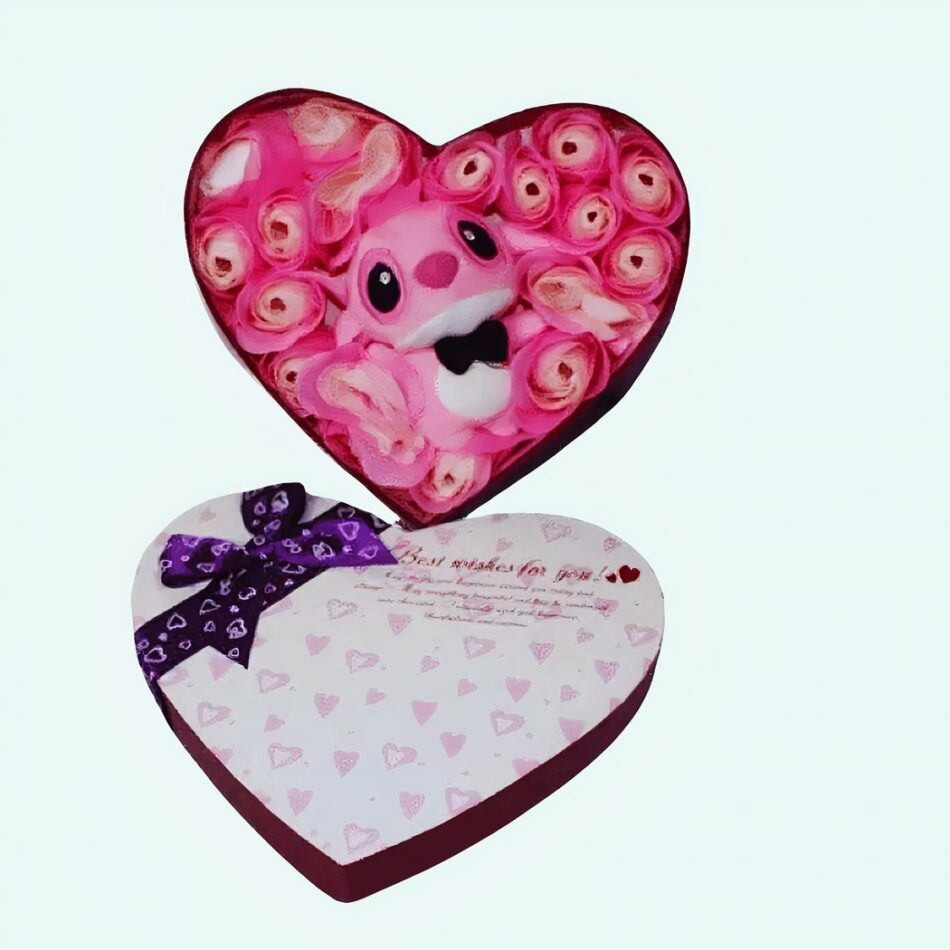 Peluche Angel coffret amour