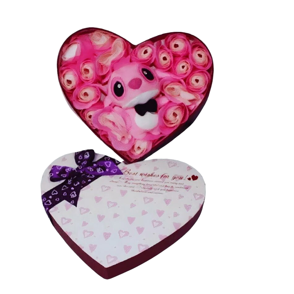 Peluche Angel coffret amour