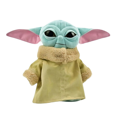 Peluche Baby Yoda bleu