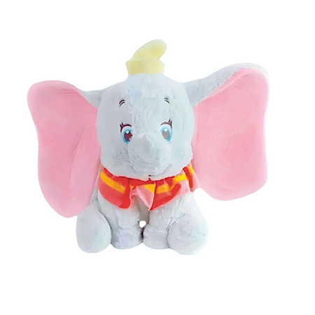 Peluche Dumbo gris tout doux