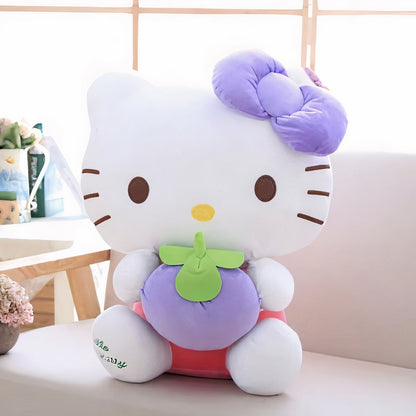 Peluche Hello Kitty myrtille