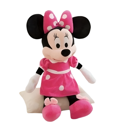 Peluche Minnie Mouse rose