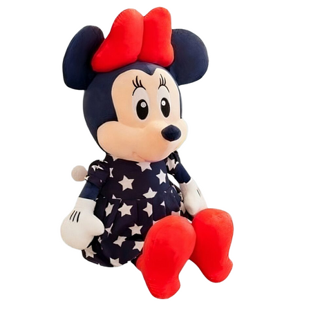Peluche Minnie robe étoile