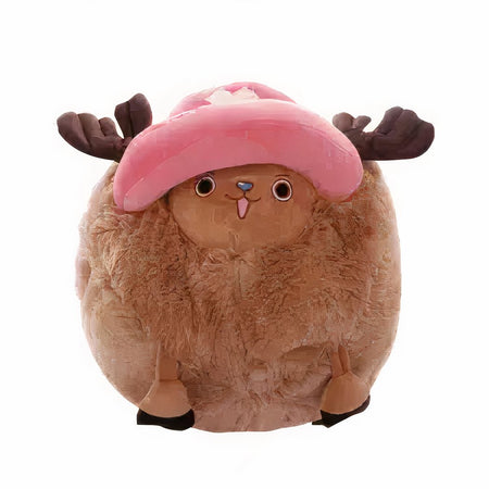 Peluche Tony Tony Chopper One Piece en boule Rose
