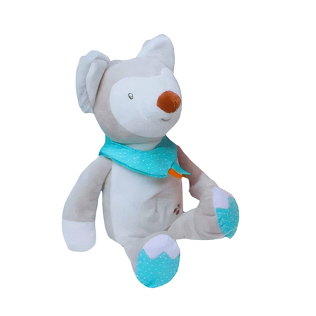 Peluche animal veilleuse musicale