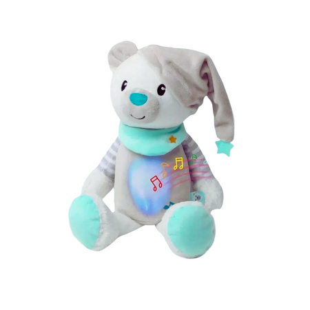 Peluche ours veilleuse musicale