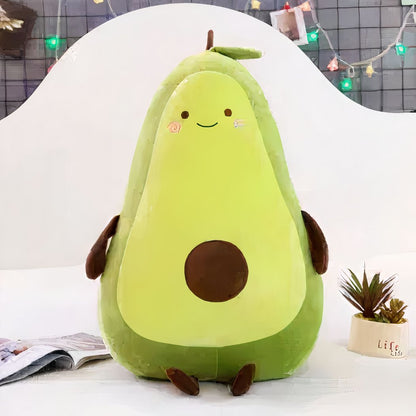 Peluche avocat géant décoratif