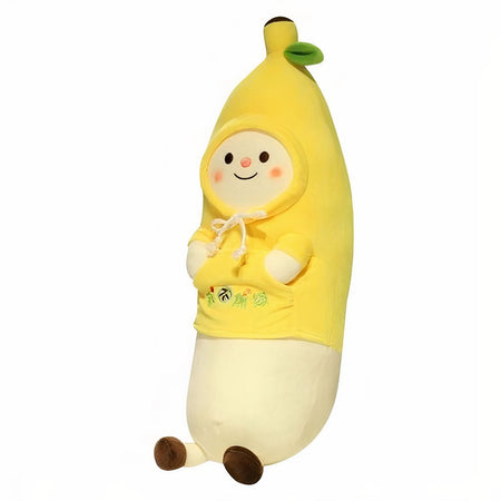 Oreiller peluche banane Kawaii