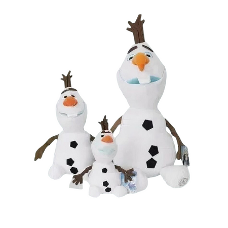 Lot de 3 Peluches Olaf