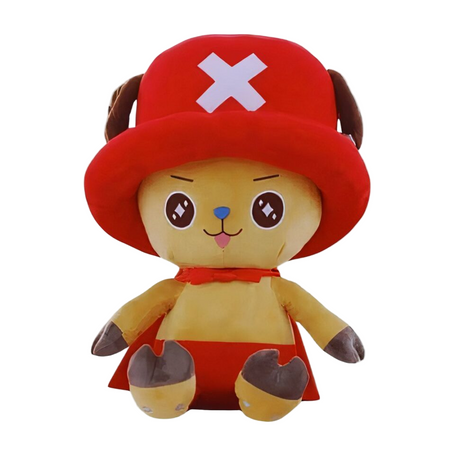 Peluche géante Chopper One Piece rouge