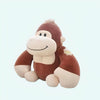 Peluche gorille marron