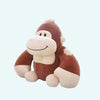 Peluche gorille marron