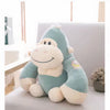 Peluche gorille bleu