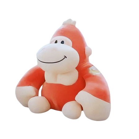Peluche gorille orange