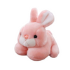Peluche lapin rose tout doux