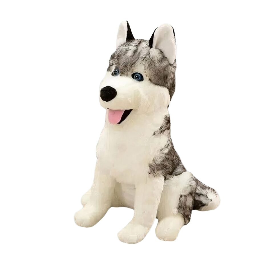 Peluche loup tout mignon