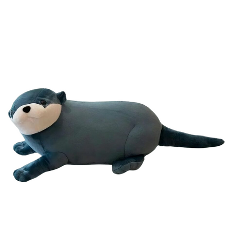 Peluche loutre bleu