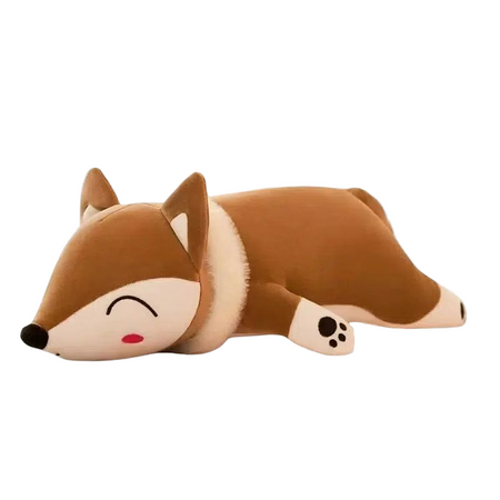 Peluche oreiller en forme de renard