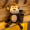Peluche oreiller singe mignonne