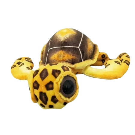 Peluche oreiller tortue à grands yeux