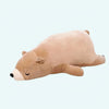 Peluche ours marron qui dort