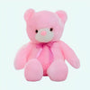 Peluche ours oreiller LED rose