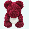 Peluche ours roses violines