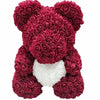 Peluche ours roses violines