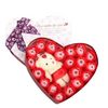 Peluche ours rouge coffret amour