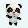 Peluche panda Baby Bus bleu