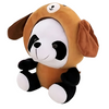 Peluche panda déguisé en chien
