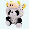 Peluche panda déguisé en vache