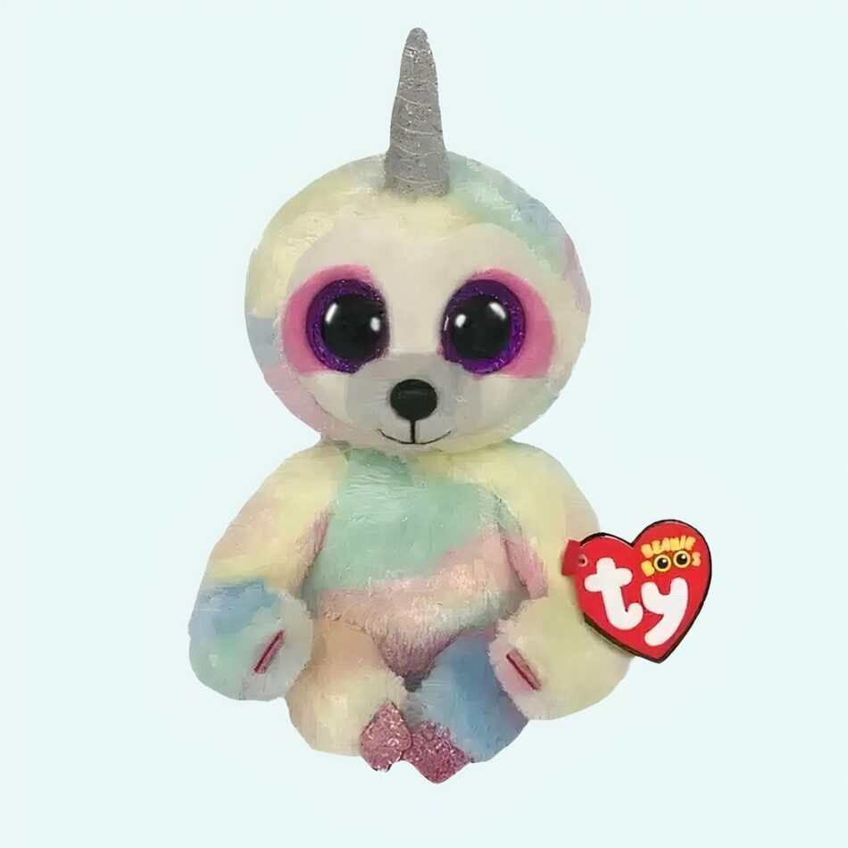 Peluche paresseux licorne