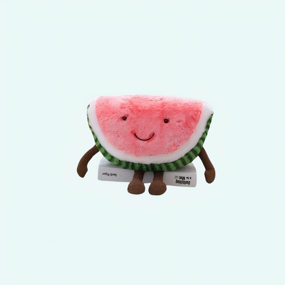 Peluche fruit pastèque pour enfants