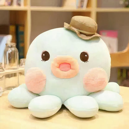 Peluche pieuvre Kawaii