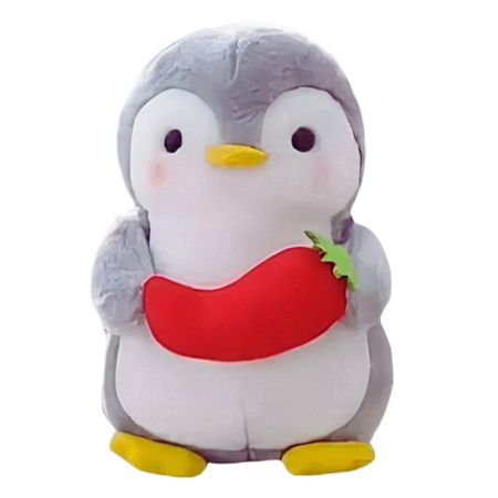 Peluche pingouin piment
