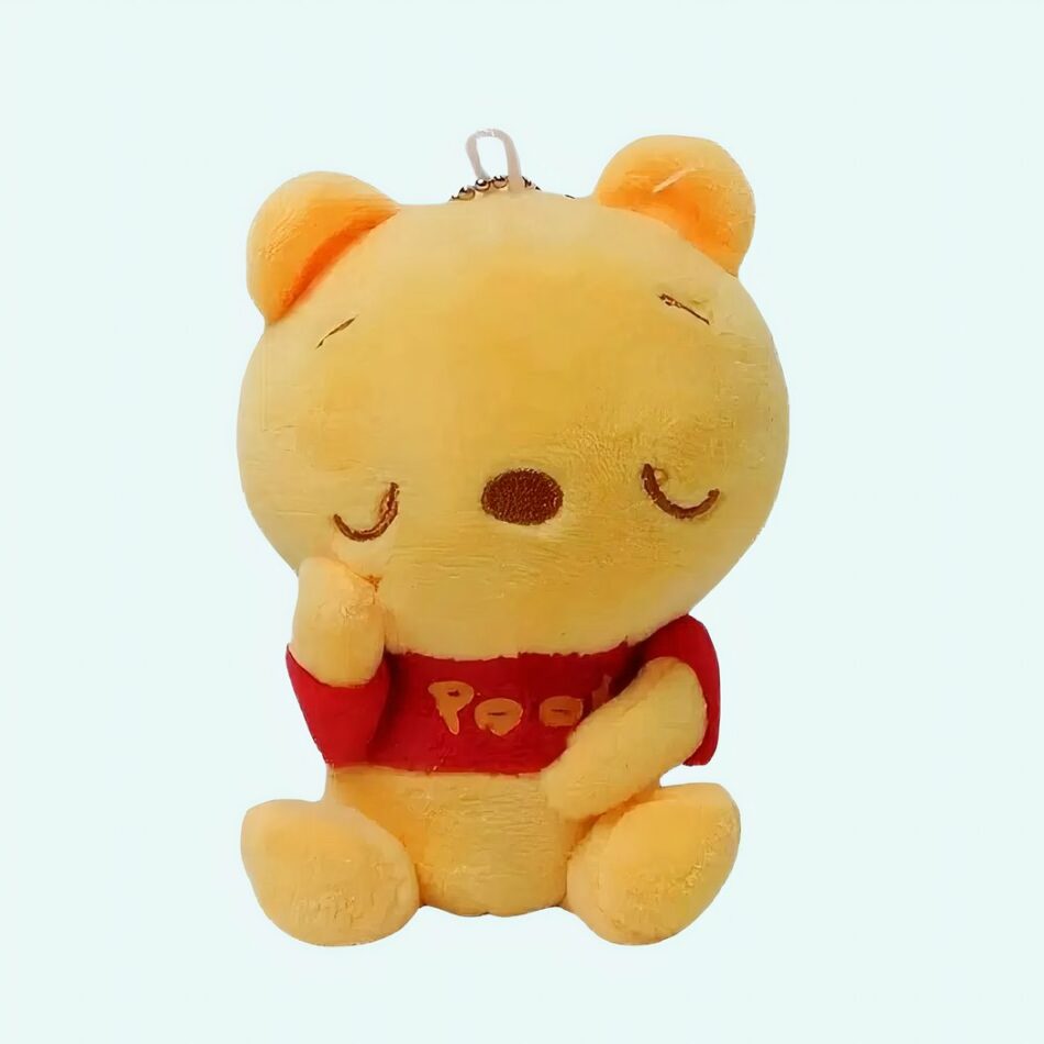 Peluche porte-clé Winnie L'Ourson