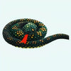 Peluche python vert