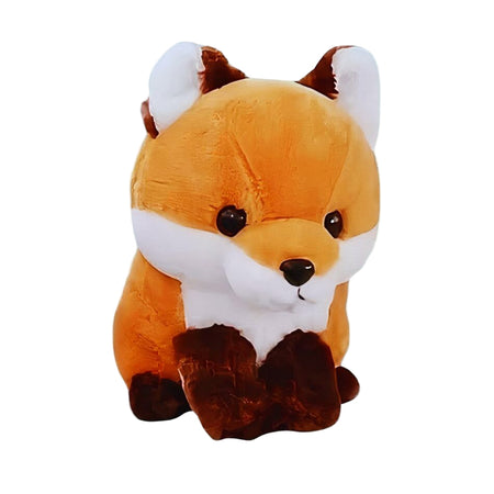 Peluche renard mignonne marron Kawaii