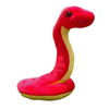 Peluche serpent rouge trop mignon