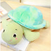 Peluche tortue bleue à croquer