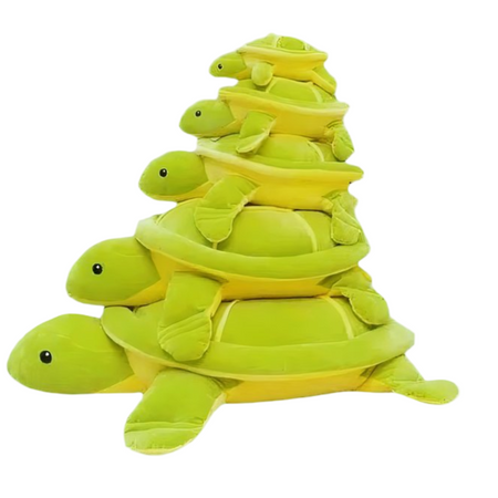 Peluche tortue coussin