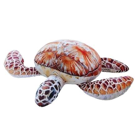 Peluche tortue de mer rouge