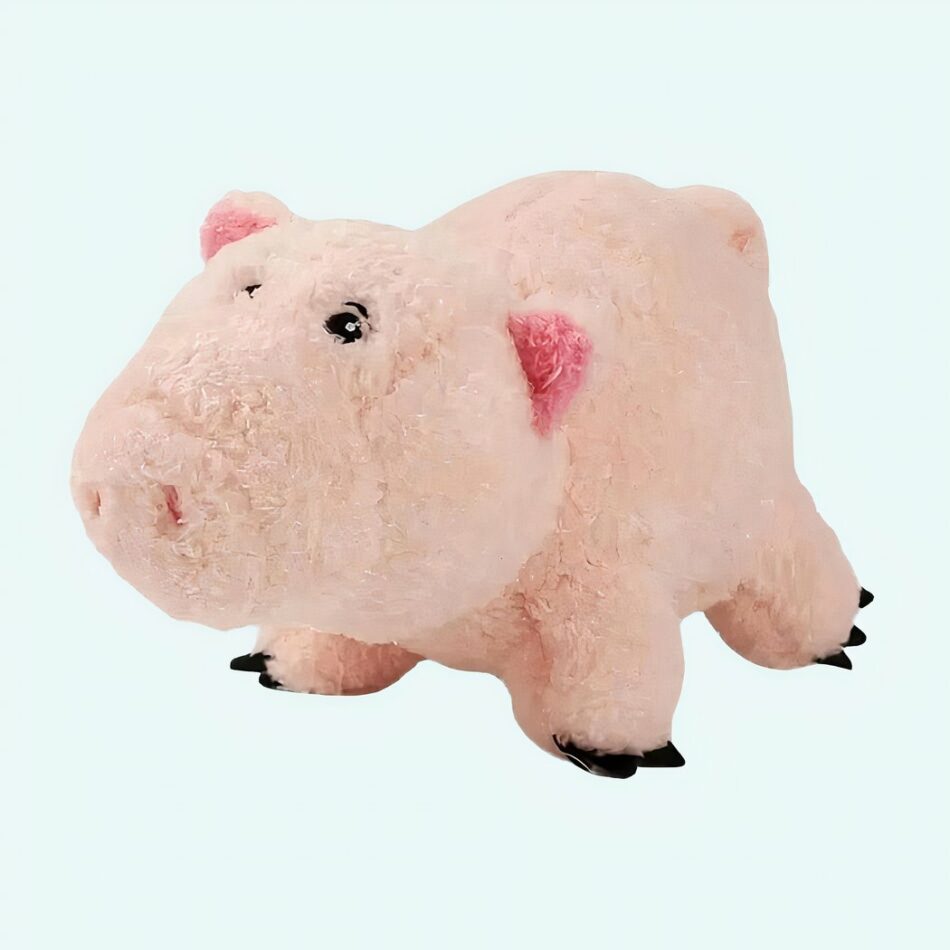Peluche Bayonne le cochon tirelire toute douce