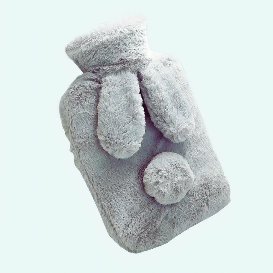 Peluche Bouillotte lapin tout doux