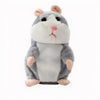 Peluche Hamster gris parlant