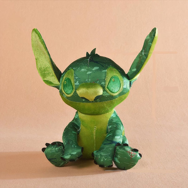 Peluche Stitch colorée en vert pour enfant