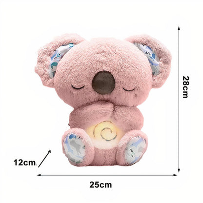 Peluche koala qui respire avec berceuse apaisante
