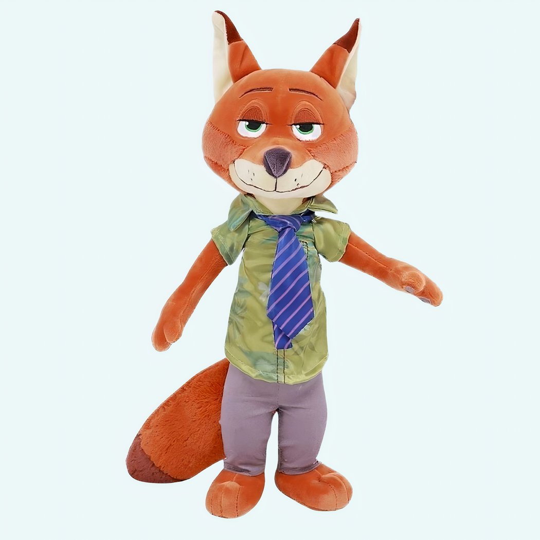 Peluche de Nick du film Zootopia Disney